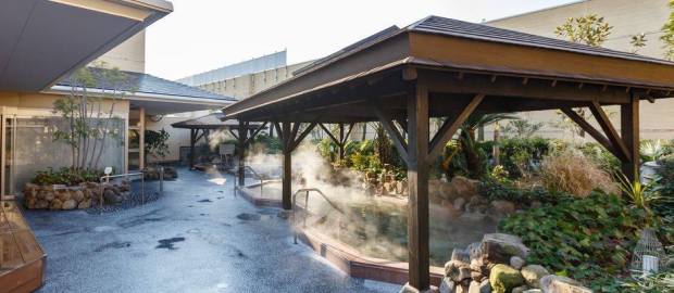 混雑状況配信 天然温泉 なにわの湯 大阪市内 ニフティ温泉