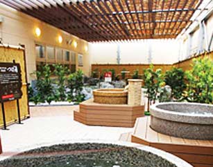 『THE SPA 西新井　手ぶらでＯＫ！タオル館内着セット付き入館割引クーポン』【1組2名様料金】