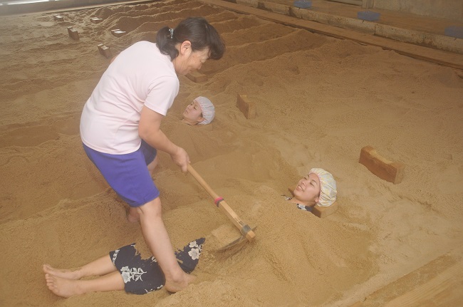 『槻沢温泉　砂ゆっこ』　砂風呂入浴料20％ＯＦＦクーポン♪