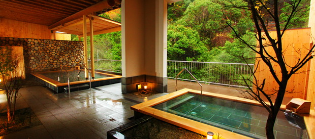 松葉温泉 滝の湯