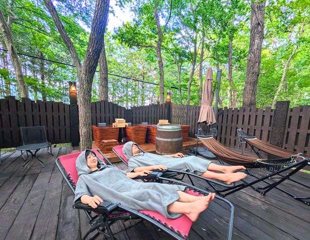 森の天空サウナ＆露天風呂