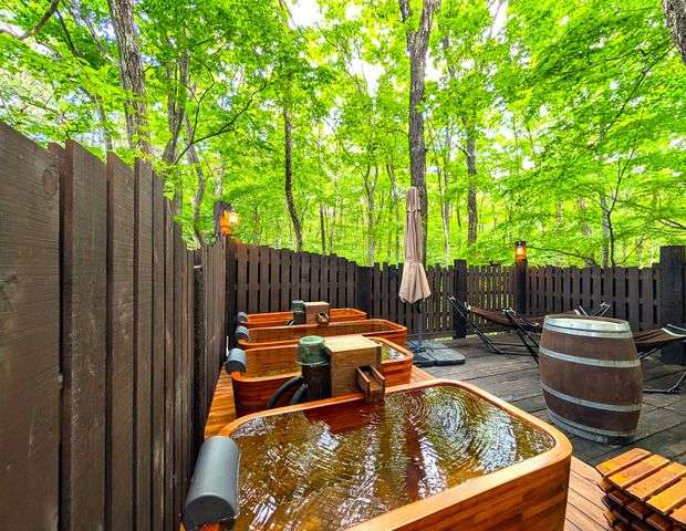 森の天空サウナ＆露天風呂