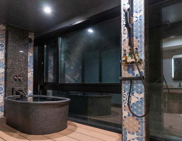 草津温泉 湯畑泉水