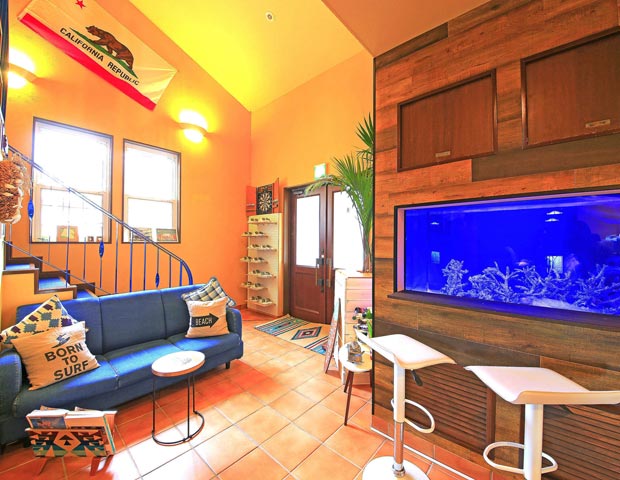 カリフォルニアスタイルの宿 West stays