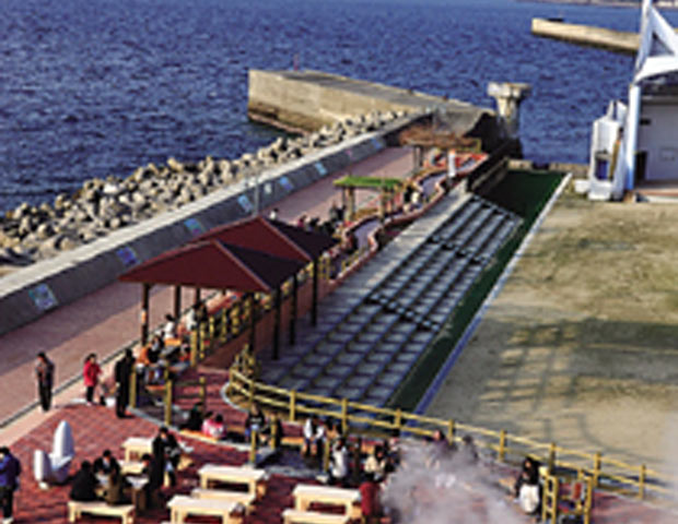 小浜温泉足湯　ほっとふっと１０５