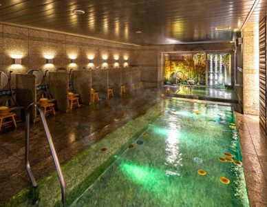 高濃度炭酸泉　八重桜の湯　スーパーホテルＰｒｅｍｉｅｒ東京駅八重洲中央口