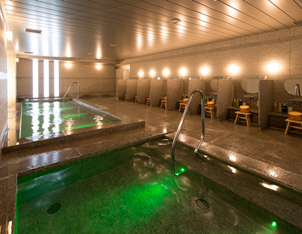 高濃度炭酸泉　八重桜の湯　スーパーホテルＰｒｅｍｉｅｒ東京駅八重洲中央口