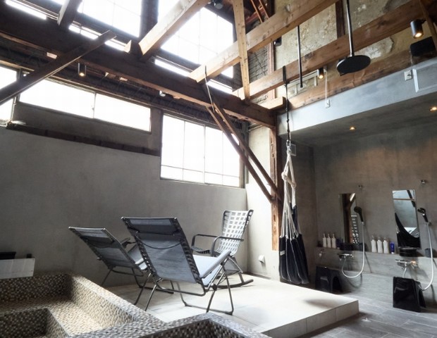 六角スパサウナ