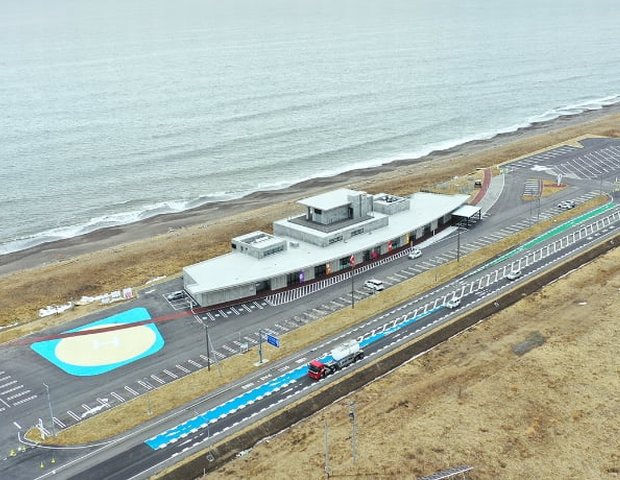 道の駅しらぬか 恋問館　海の見えるサウナ