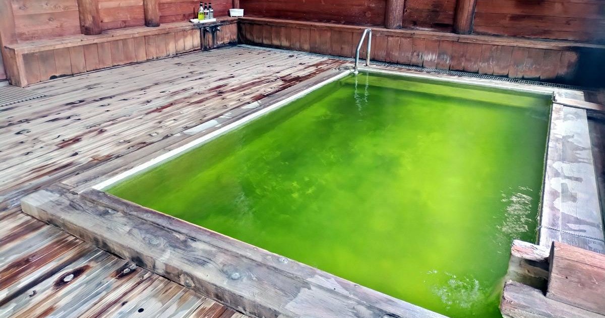 「熊の湯温泉 熊の湯ホテル」神秘のエメラルドグリーンのお湯は万座と並ぶ極上硫黄泉