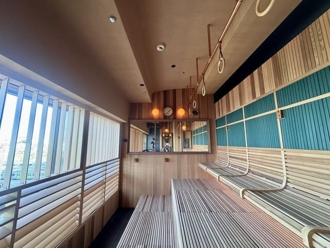 【サウナメッツァ大井町トラックス 現地レポ】日本初のトラムサウナや充実の温浴が魅力！