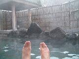 クマゲラの里の露天風呂