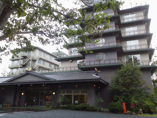 網走湖畔の老舗旅館