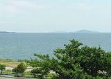 琵琶湖が良く見えます