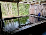 北海道らしい大自然の中で源泉かけ流し…